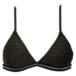 DEELUXE 74 Maillot de bain nausica avec fil doré Femme NOIR New