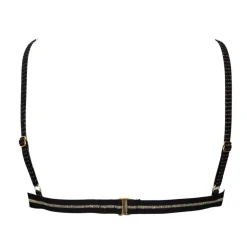 DEELUXE 74 Maillot de bain nausica avec fil doré Femme NOIR New