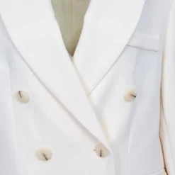 IMPERIAL Manteau structuré mi long col à revers Femme BLANC ECRU Discount