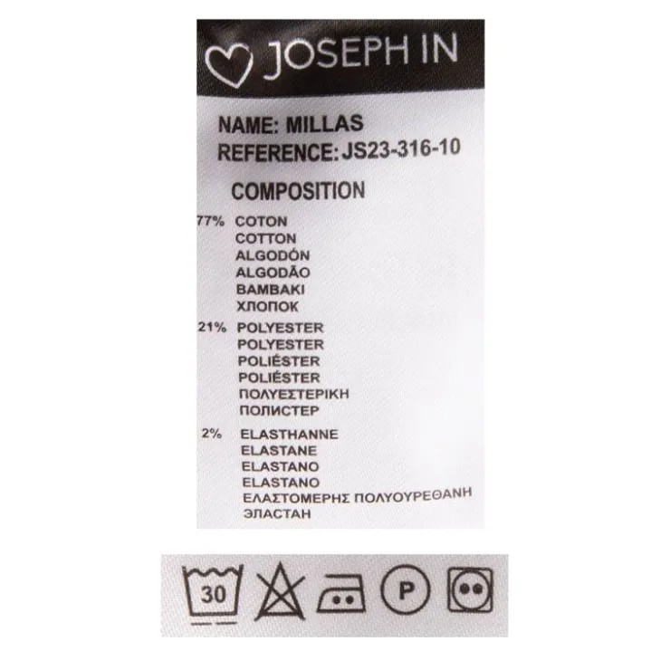 JOSEPH 'IN Mini short retroussé Milas light blue Femme BLEU FONCE Best