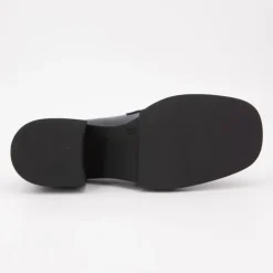 ELVIO ZANON Mocassin à talons cuir abrasoft oceano Femme BLEU Clearance