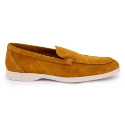 MOCASSIN DU SUD Mocassin en cuir suédine Homme MARRON Clearance