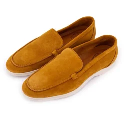 MOCASSIN DU SUD Mocassin en cuir suédine Homme MARRON Clearance