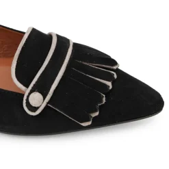 ZUCHINI Mocassins Cuir Femme NOIR Outlet