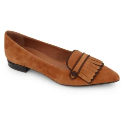ZUCHINI Mocassins Cuir Femme MARRON Discount