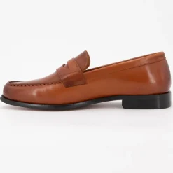BILL TORNADE Mocassins cuir veron élégants classiques Homme MARRON Online