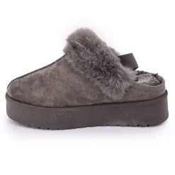 MANOUKIAN Mule fourree elastique derriere olympe Femme GRIS Best