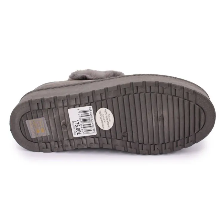 MANOUKIAN Mule fourree elastique derriere olympe Femme GRIS Best