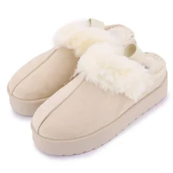 MANOUKIAN Mule fourree elastique derriere olympe Femme BEIGE Outlet