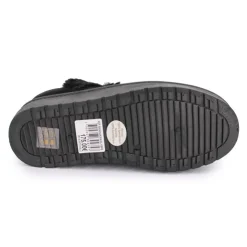 MANOUKIAN Mule fourree elastique derriere olympe Femme NOIR Best