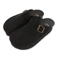 I AM Mule suède plateforme miley Femme NOIR Online