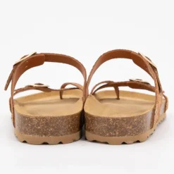 I AM Mules cairon cafe motif serpent effet gold Femme MARRON Clearance