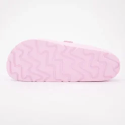 AMERICAN COLLEGE Mules compensées avec boucles Femme ROSE CLAIR New