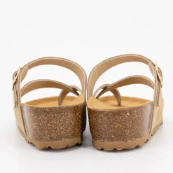 I AM Mules cuir beal mushroom Femme OR Hot