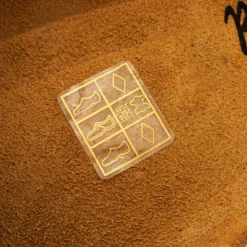 WHY LAND Mules cuir toile légère double bride Homme GRIS CLAIR Sale