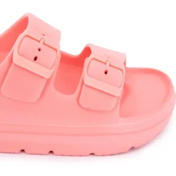 NICO BOCO Mules doubles brides à plateforme Femme ROSE CLAIR