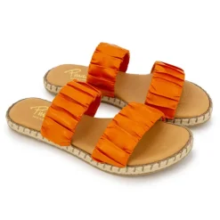 PINAZ Mules elastico t36/41 Femme ORANGE Outlet