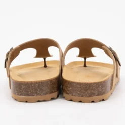 I AM Mules entre doigt en daim Femme BEIGE Hot