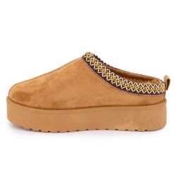 MANOUKIAN Mules Fourrées avec Liseré Christiane Femme MARRON