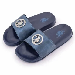 US POLO Mules ivy001 shiny t35-41 Femme BLEU New