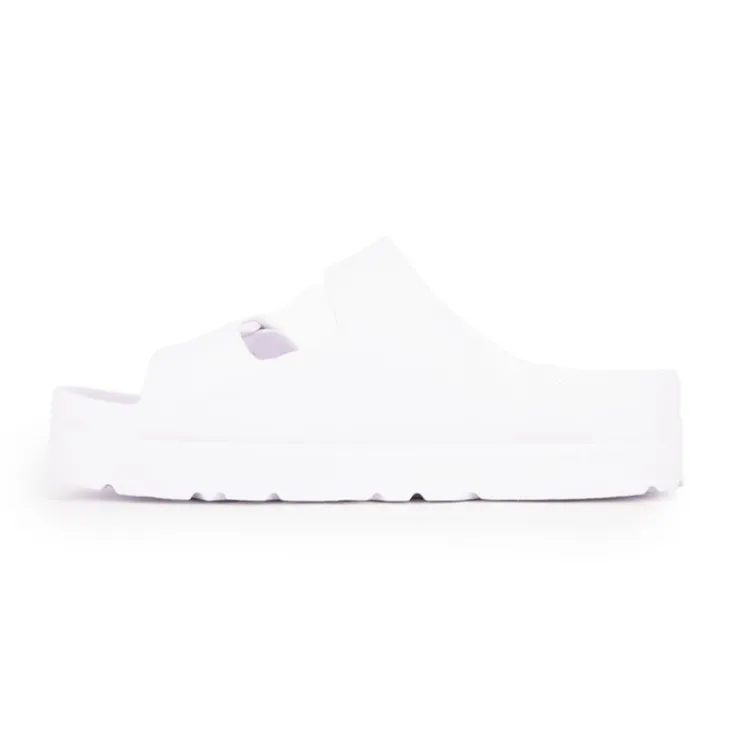 LOVETT Mules plates à double bride Femme BLANC Best