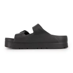 LOVETT Mules plates à double bride Femme NOIR Clearance