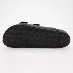 AMERICAN COLLEGE Mules plates basses avec double brides Homme NOIR Discount