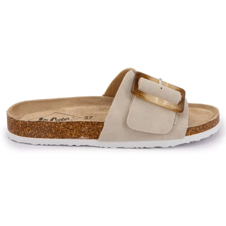 LEE COOPER Mules Siria avec boucle ajustable Femme BEIGE Discount