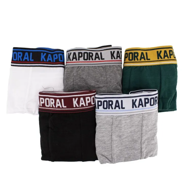 KAPORAL Pack de 5 boxers ronel Homme MULTICOLORE Clearance