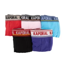 KAPORAL Pack de 5 boxers ronel Homme BLEU Clearance