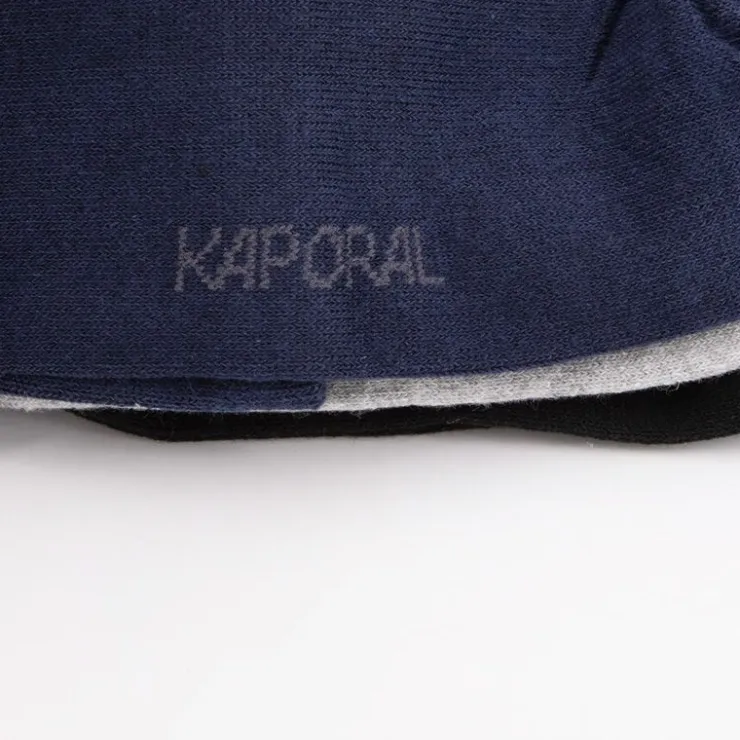 KAPORAL Pack de 3 chaussettes mamdy 4204 Homme BLEU FONCE Best