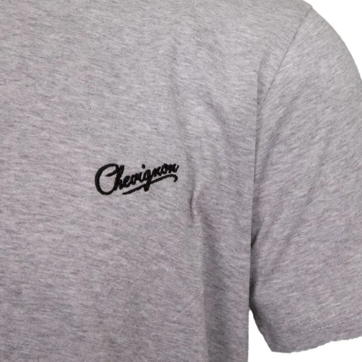 CHEVIGNON Pack de 2 tee shirts underwear en coton uni Homme GRIS CLAIR