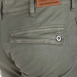 BLAGGIO Pantalon ajusté cargo multipoches Tanera Homme KAKI Online