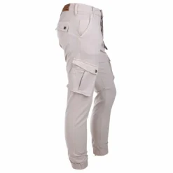 BLAGGIO Pantalon ajusté cargo multipoches Tanera Homme BEIGE Sale