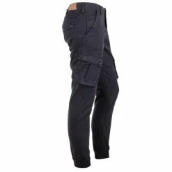 BLAGGIO Pantalon ajusté cargo multipoches Tanera Homme NOIR Discount