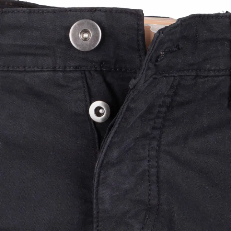 BLAGGIO Pantalon ajusté cargo multipoches Tanera Homme NOIR Discount