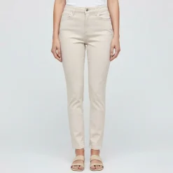 ONLY Pantalon ajusté Elma birch Femme BEIGE Online