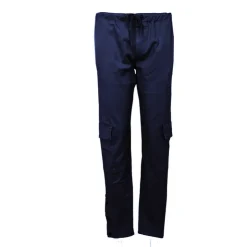 BILL TORNADE Pantalon cargo à clips regular avec cordon de serrage Homme BLEU FONCE Sale