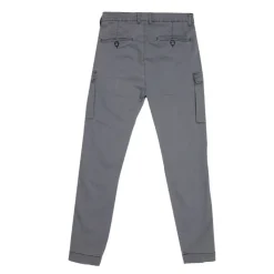 IMPERIAL Pantalon cargo gris stretch Homme BLEU New