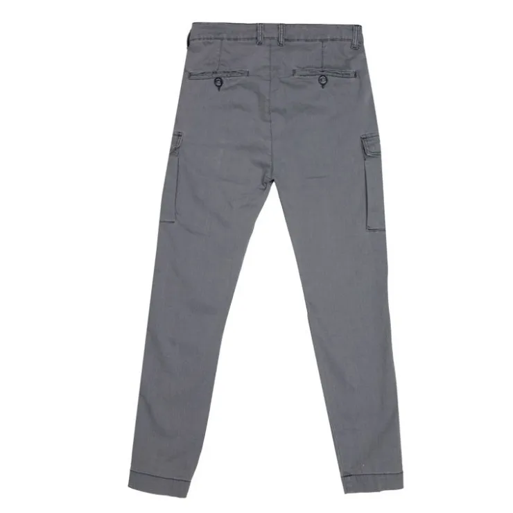 IMPERIAL Pantalon cargo gris stretch Homme BLEU New