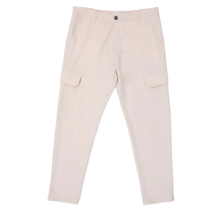IMPERIAL Pantalon cargo fluide Homme BEIGE Outlet