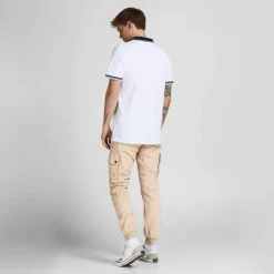 JACK & JONES Pantalon Cargo Homme BEIGE Best