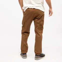 DEELUXE 74 Pantalon cargo madison regular avec ourlets Homme MARRON FONCE Online