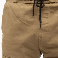 DEELUXE 74 Pantalon cargo monroe avec cordon de serrage aux chevilles Homme KAKI Discount