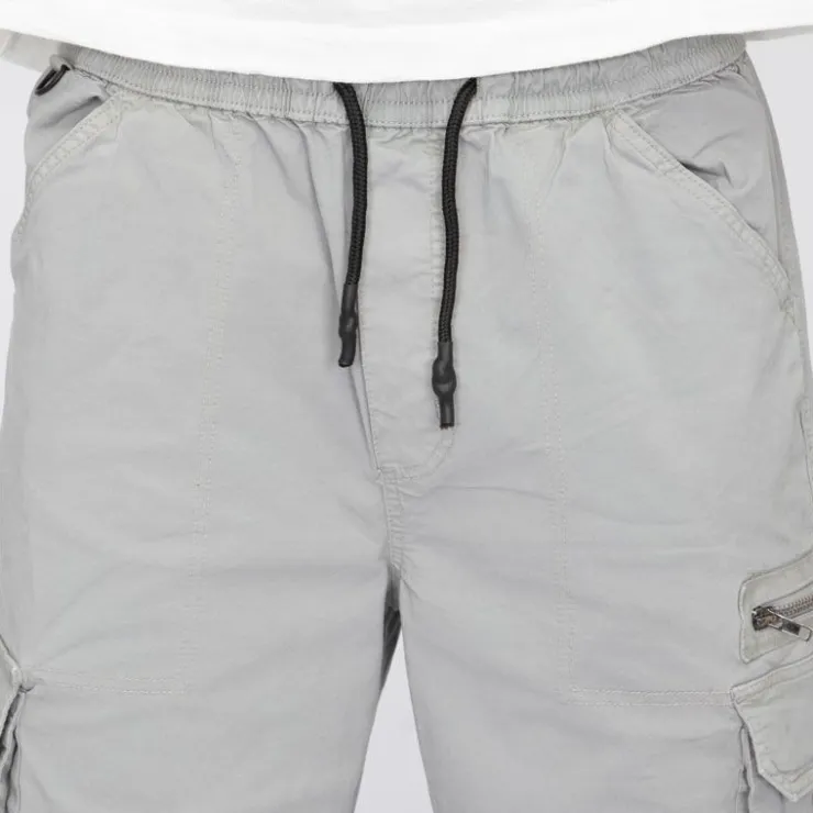 PANAME BROTHERS Pantalon cargo poche zippée coton stretch arthur Homme GRIS New