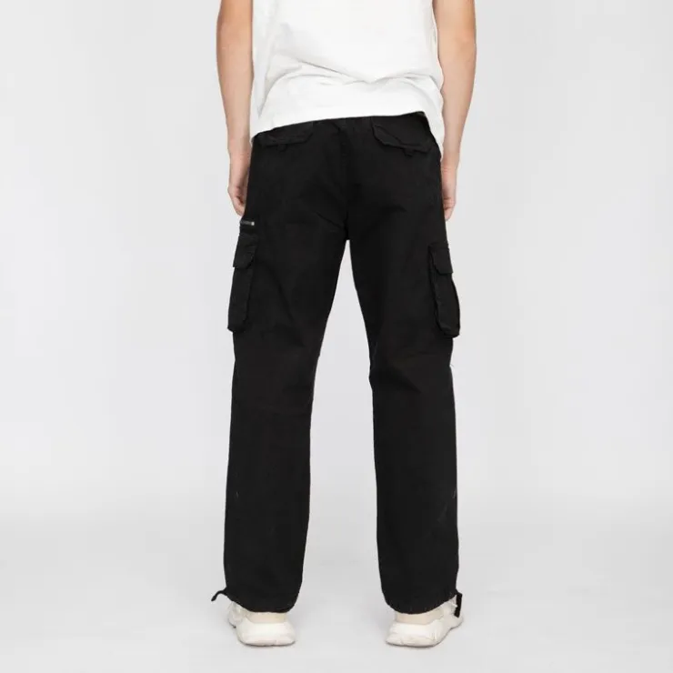 PANAME BROTHERS Pantalon cargo poche zippée coton stretch arthur Homme NOIR Outlet
