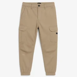 DEELUXE 74 Pantalon cargo sand garden carotte Enfant BEIGE