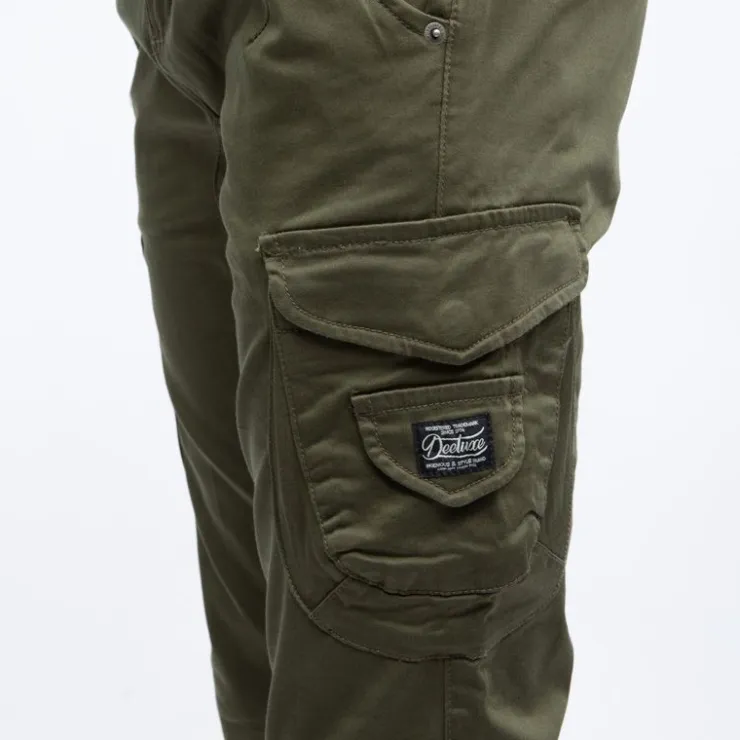DEELUXE 74 Pantalon cargo slim garden Homme KAKI Best