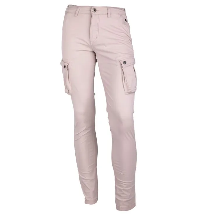 BLAGGIO Pantalon cargo slim talina Homme BEIGE Clearance