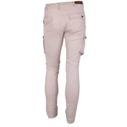BLAGGIO Pantalon cargo slim talina Homme BEIGE Clearance